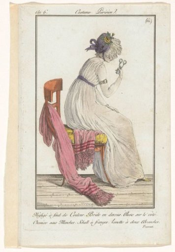 Young Woman in a Sleeveless Negligée