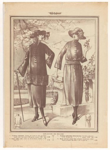 "La Mode Nationale", nos. 11 and 12