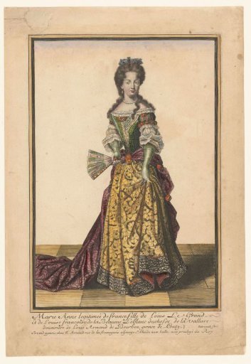 Marie Anne legitimized of France, daughter of Louis the Great