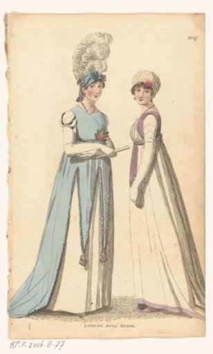 Magazine of Female Fashions of London and Paris. No. 17: London full dress
