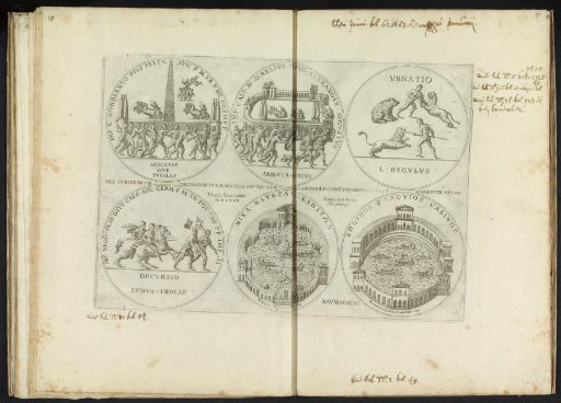 Six medals with sporting events