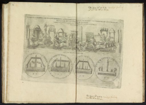 Charioteers and four medals