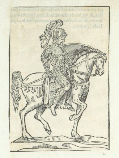 Rider with a lance