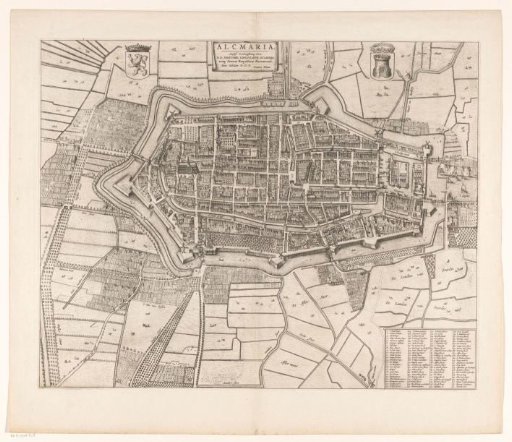 Map of Alkmaar