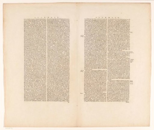 Part of a description of the city of Alkmaar