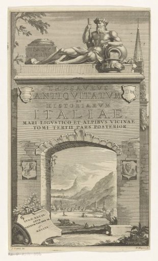 River god on a gate