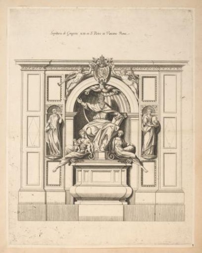 Lost monument of Gregory XIII