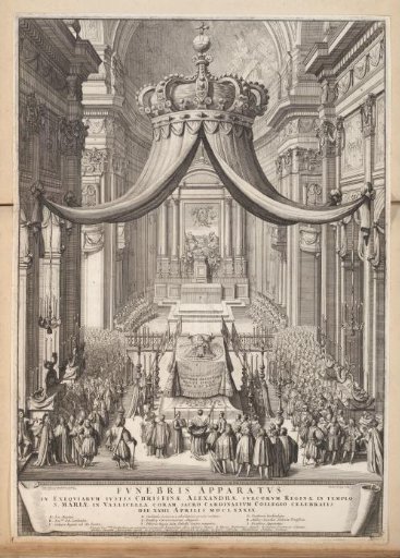 Funeral of Christina, Queen of Sweden