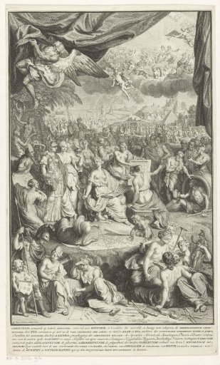 Allegory with History writing history