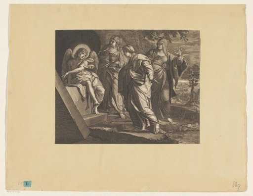 Three Marys at the tomb