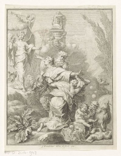 Allegorical Representation with Telemachus