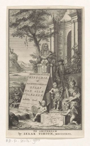 Putti and a woman with a map of the German Empire