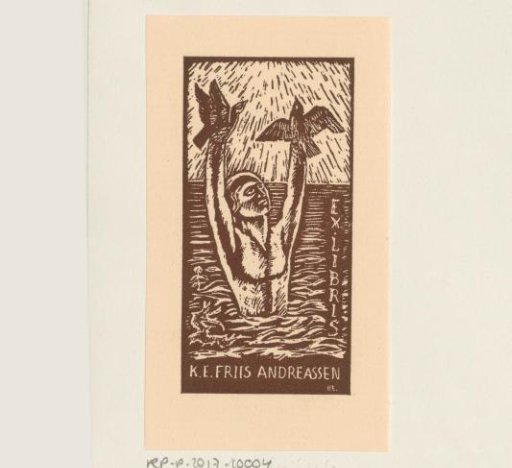 Ex libris of Kaj Friis Andreassen