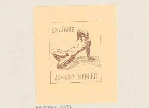 Ex libris of Johnny Køhler