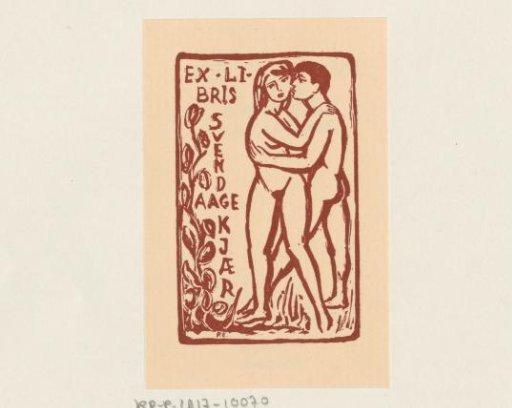 Ex libris of Svend Aage Kjær