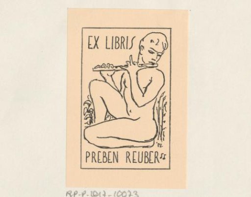 Ex libris of Preben Reuber
