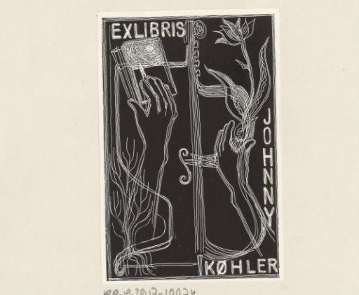 Ex libris of Johnny Køhler