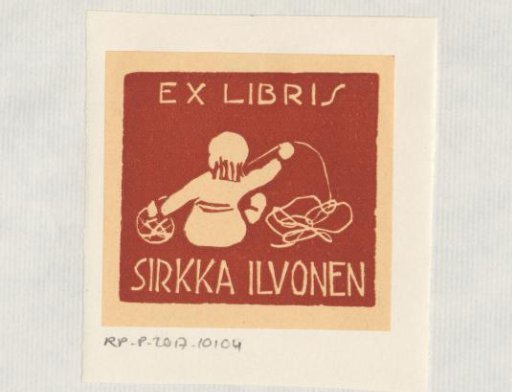 Ex libris of Sirkka Ilvonen
