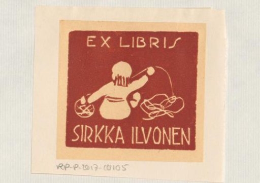 Ex libris of Sirkka Ilvonen