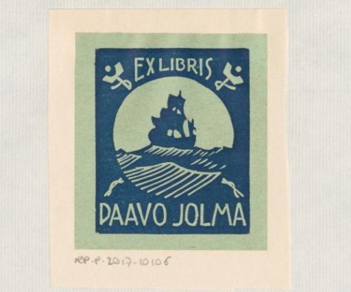 Ex libris of Paavo Jolma