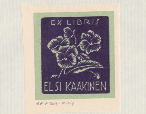 Ex libris of Elsi Kaakinen