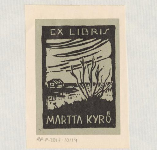 Ex libris of Martta Kyrö