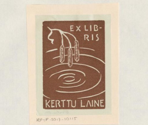 Ex libris of Kerttu Laine