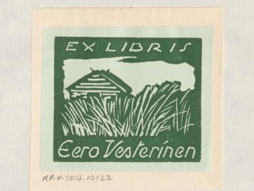 Ex libris of Eero Vesterinen