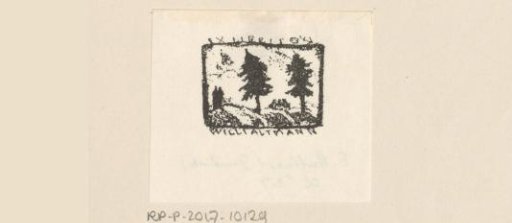 Ex libris of Willi Altmann