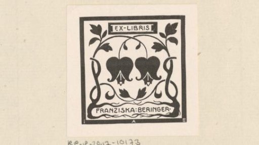 Ex libris of Franziska Beringer