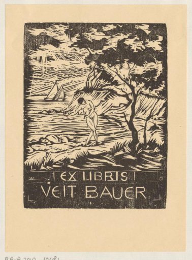 Ex libris of Veit Bauer