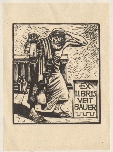 Ex libris of Veit Bauer