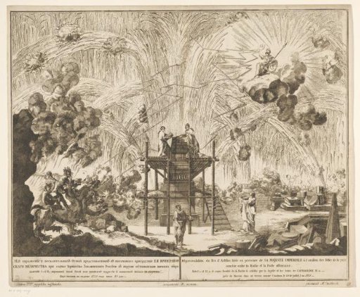 Fireworks in Moscow Celebrating the End of the Russo-Turkish War, 1775 (Act I and II)