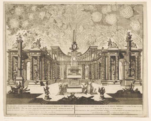 Fireworks in Moscow Celebrating the End of the Russo-Turkish War, 1775 (Act III)