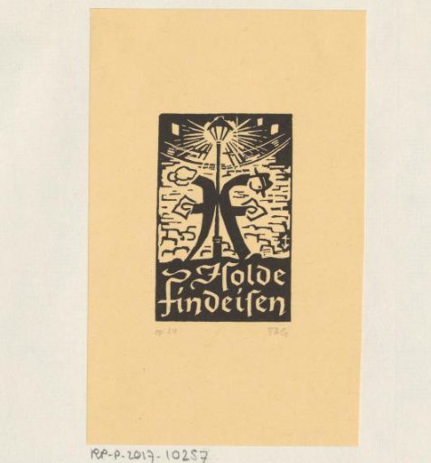 Ex libris of Isolde Findeisen