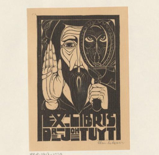 Ex libris of Joh. Tuyt