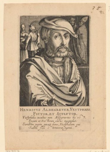 Portrait of Heinrich Aldegrever