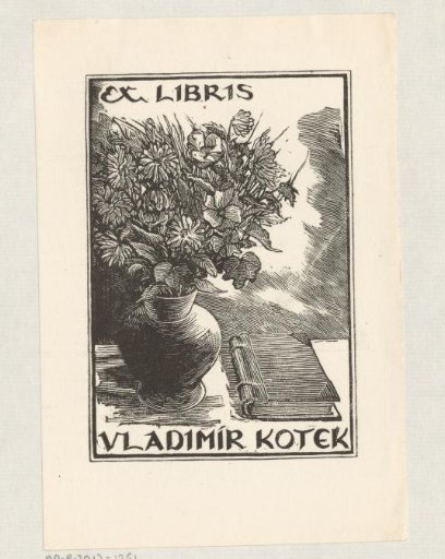 Ex libris of Vladimír Kotek