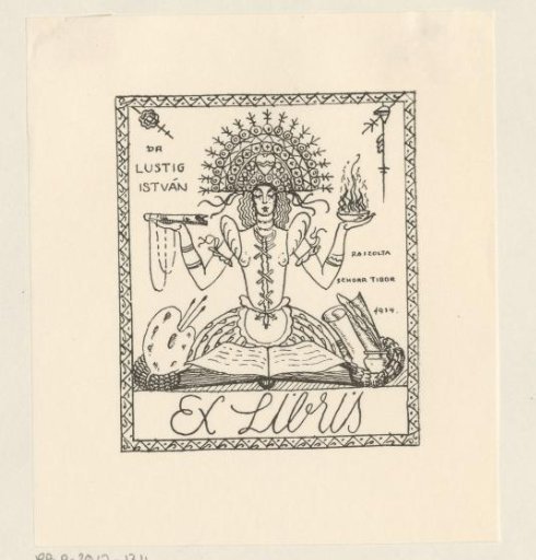 Ex Libris of István Lustig