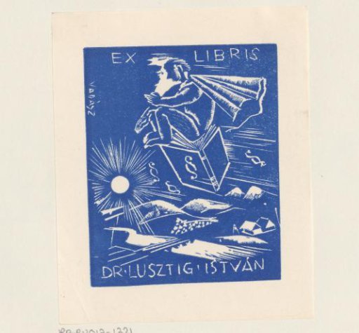 Ex Libris of István Lusztig