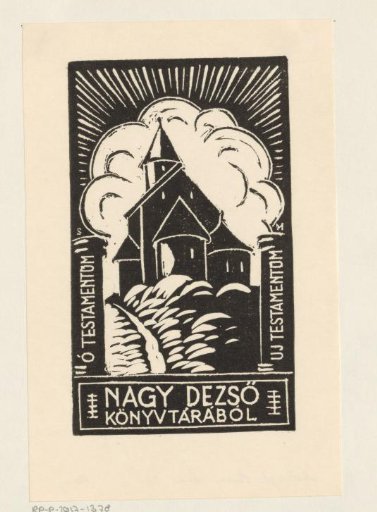 Ex libris of Dezsö Nagy