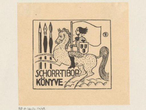 Ex libris of Tibor Schorr