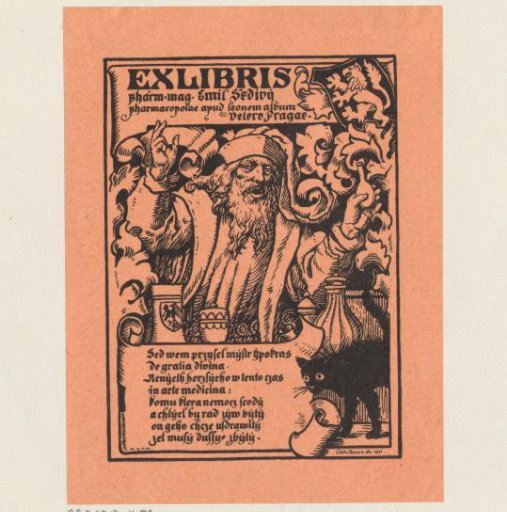 Ex libris of Emil Šedivý