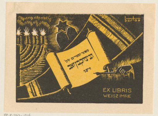 Ex libris of Imre Weisz