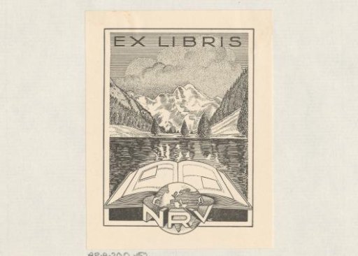 Ex libris of the Dutch Travel Association