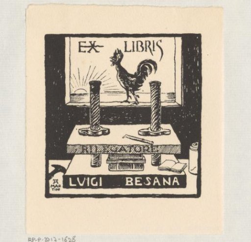 Ex libris of Luigi Besana