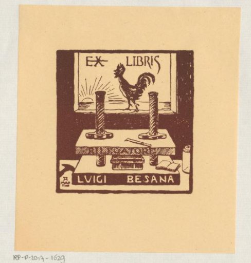 Ex libris of Luigi Besana