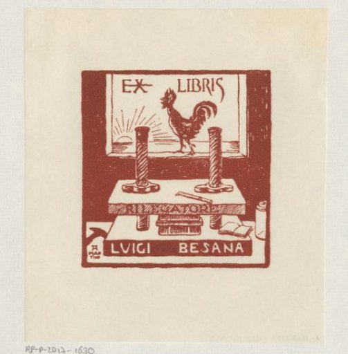 Ex libris of Luigi Besana