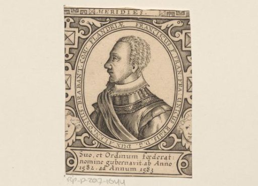 Portrait of François-Hercule de Valois, Duke of Anjou