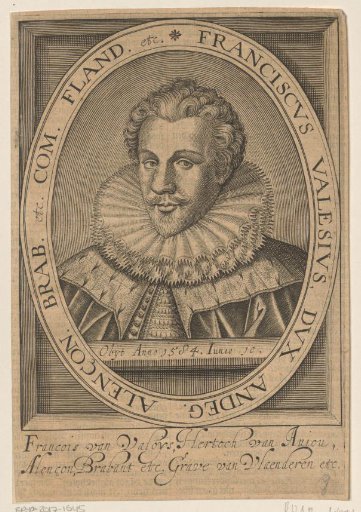 Portrait of François-Hercule de Valois, Duke of Anjou